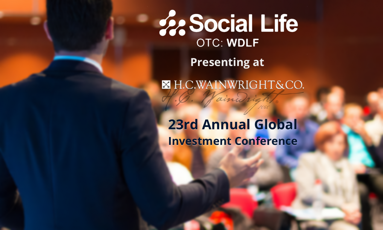Social Life Network presenting at H.C. Wainwright & Co. global conference